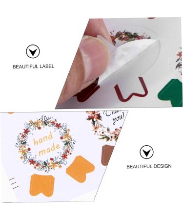  BIUDECO 10 Pieces Lipstick Stickers Handmade Labels Candy Bag Stickers Lip Balm Container Stickers Manual PVC One Sheet - Buy Online on GoSupps.com