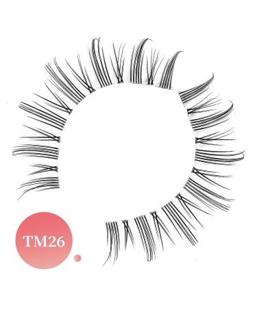 5 Pairs Natural Wispy False Eyelashes - Reusable & Easy to Apply | Natural Look (TM26) - Buy Online on GoSupps.com