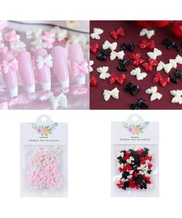 50pcs Mixed Color Resin Nail Embellishments Create Unique Designs Flat Back 3D Nails Art Decoration For Women Accessories For Nails - Buy Online on GoSupps.com
