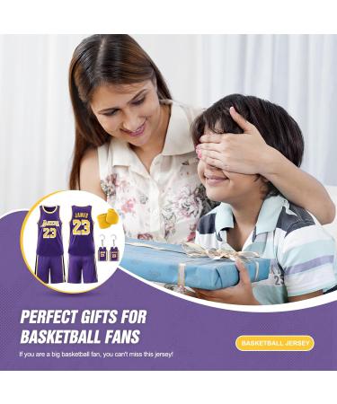 Buy Pardofelis Kids Basketball Jersey & Shorts Set - Quick Drying Purple | Perfect for Training & Play - Buy Online on GoSupps.com