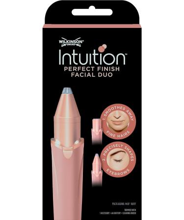 Wilkinson Sword Intuition Perfect Finish 2-in-1 Face & Eyebrow Trimmer for Women - Shop Internationally - Buy Online on GoSupps.com