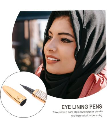 Beavorty 12 Pcs Eyeliner Lash Accessories Smudgeproof Lining Pens Eye Line Pen Tools Woman Retouching Pen 1 count (Pack of 1) Assorted Colorx4pcs - Buy Online on GoSupps.com