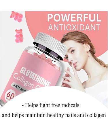 Glutathione Collagen Glow Gummies Glutathione Collagen Gummies for Women Glutathione Collagen Glow Gummies Korean Organic Glutathione Gummies for Dark Spot for Women (1pcs) - Buy Online on GoSupps.com
