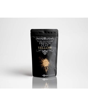 Mystic Moments | Yellow Ultra Ventilated French Natural Clay 100g - Pure & Natural Vegan GMO Free