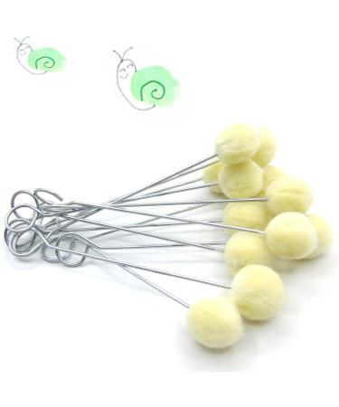 Wool Daubers 50 Pack with Metal Handle for Leather Dyeing - DIY Crafts Tool - Buy Online on GoSupps.com