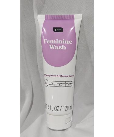 AJS - B-Pure Feminine Wash with Pomegranate and Hibiscus Eztract - 4oz