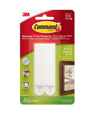 Command Strips 17202 Small Command  Adhesive Removable Interlocking Fasteners - Buy Online on GoSupps.com