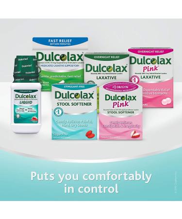 Dulcolax Stool Softener 25 Liquid Gels - Gentle Relief for Constipation - Buy Online on GoSupps.com