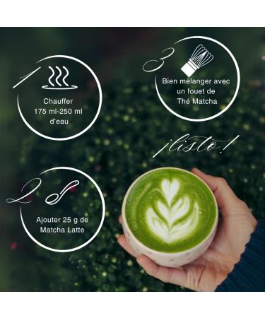Energy Feelings Organic Matcha Latte 200g Premium Matcha Tea Powder Gluten Free No Added Sugar Organic Green Tea from Jap - Buy Online on GoSupps.com