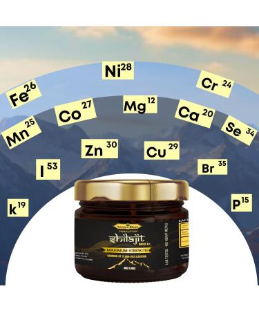 Organic Herbs Pure Natural Himalayan Shilajit Resin for Men & Women for Energy Boost & Immune Support (30Gm/1.0 Ounce) - Buy Online on GoSupps.com