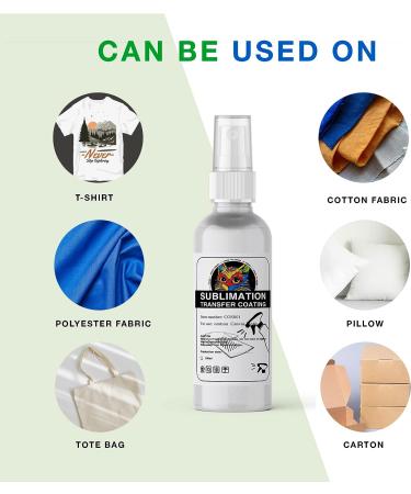 Poly T Plus Sublimation Spray for Cotton Shirts - Waterproof, Quick Dry & High Gloss (100 ml) - Buy Online on GoSupps.com