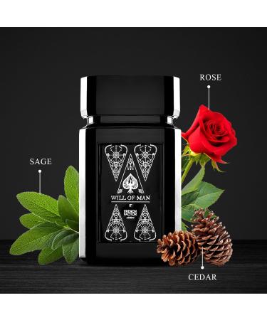 French Factor Will of Man Luxury Perfume Magnetic Cap Perfume for Men Long Lasting Perfume Party Perfume Office Event Perfume Made in India 100ml - Buy Online on GoSupps.com