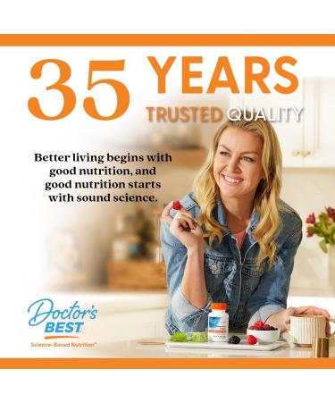 Doctors Best Chewable Fully Active Methyl B12 Methylcobalamin Energy Memory & Mood Support Non-GMO Gluten Free Soy Free Vegan 60 Tablets - Buy Online on GoSupps.com