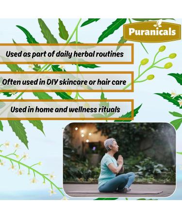Puranicals Neem Premium 320 Capsules Non GMO and Gluten Free | Herbal Supplement | 600 mg Per Serving | Made with 100% Pure Herb Neem Powder - Buy Online on GoSupps.com