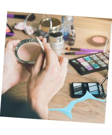 Angoily Makeup Tools and Accessories Brow Stencil Eyebrow Shaper Beauty Tools Eyebrow Trimming Blindfold 17.3x5.9cm Blue - Buy Online on GoSupps.com