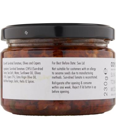Odysea Sun-Dried Tomato Meze 230g Glass Jar - Pack of 1 - Buy Online on GoSupps.com
