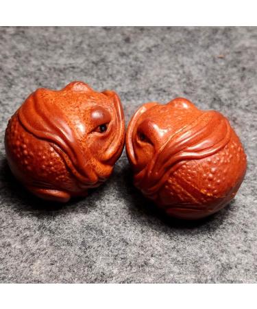 UNbit Stress Ball Baoding Balls - Marble & Copper Alloy Healing Therapy - Walnut Shape Hand Therapy (2pcs) - Buy Online on GoSupps.com