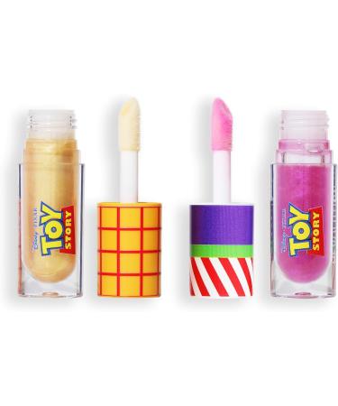 Revolution Disney's Toy Story x Revolution Lip Duo Set Shimmering Gloss Set Vegan & Cruelty-Free - Buy Online on GoSupps.com