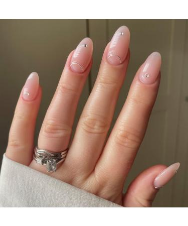 Mylee Crown Jewels Nail Art Kit - 12-Piece Set for Professional & Beginner Manicures - Silver & Gold Decorations for Gel, Acrylic & Natural Nails - Buy Online on GoSupps.com