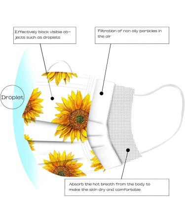 Buy Lulupi 10-Piece Elegant Floral Face Mask Set | Breathable One-Way Mouth Protection for Women - Buy Online on GoSupps.com