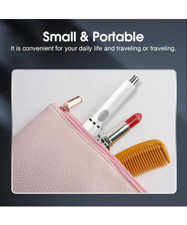 TOUCHBeauty 2-in-1 Precision Electric Hair Remover for Eyebrows, Nose, Ears - Painless Hair Removal for Face, Chin, Lips, Neck, Bikini-line, Armpits - White - Buy Online on GoSupps.com