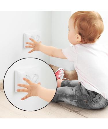 25 Child Safety Socket Protectors - Transparent Baby Lock for Electrical Outlets - Socket Fuse Protection - Buy Online on GoSupps.com