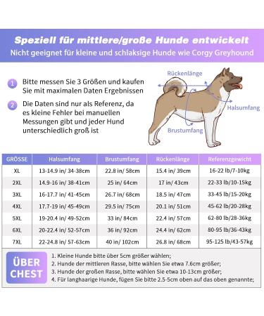 Ranypet One-Divider Pajamas for Large & Medium Dogs | Surgical Recovery Suit Anti-Lick Wound Protection 3XL Purple - Buy Online on GoSupps.com