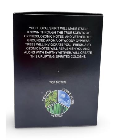 LOYAL SPIRIT Eau de Toilette for Men 3.4 fl oz Cypress Ozonic Vetiver - Buy Online on GoSupps.com