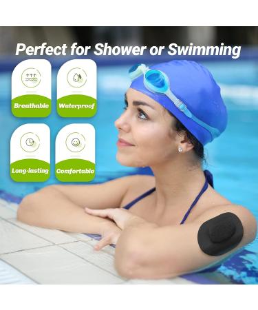 Kovoq Dexcom G6 Adhesive Patches  25 Waterproof Adhesive Patches + 1 Reusable Hardshell Cover  No Glue on Sensor  Sweatproof  Breathable(Black) US-G6-B-25 - Buy Online on GoSupps.com