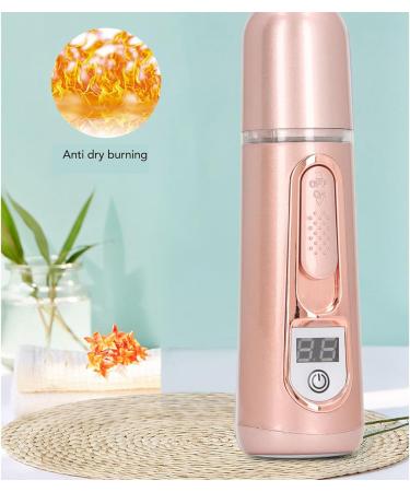 Facial Mist Sprayer Facial Sprayer Humidifier Rechargeable Portable Nano Mist Sprayer Face Humidifier Power Bank Gold - Buy Online on GoSupps.com