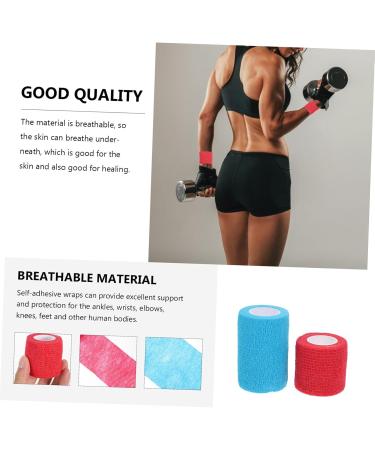 Yardwe 2pcs Cohesive Sports Tape - Elastic Adhesive First Aid Medical Tape for Fitness & Injury Recovery | Assorted Colors - Buy Online on GoSupps.com