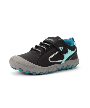 Mishansha Unisex Kids Sneakers Trekking Shoes Girls Hiking Shoes Outdoor Sports Shoes 24-38 24 EU Black Mixed