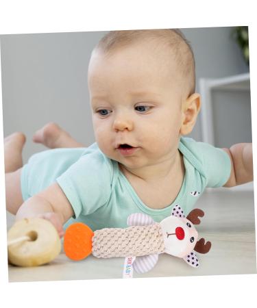 Buy Upkoch 12 STK Interactive Plush Animal Toys - Soft Bell-Weighted Baby Cartoon Toy Set (3 Pieces) - Buy Online on GoSupps.com