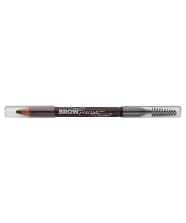 Maybelline New York Brow Precise Shaping Eyebrow Pencil Deep Brown 0.02 oz. Deep Brown 0.02 Ounce (Pack of 1) - Buy Online on GoSupps.com