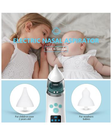 SYNPOS Nasal Aspirator for Baby - 3 Speeds 65kpa Suction - Newborn Gift Essential - Free Manual & Replacement - Buy Online on GoSupps.com