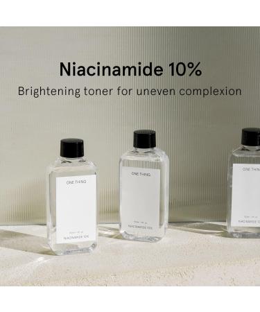 ONE THING Niacinamide 10% Toner | Korean Vitamin B3 Hydrating Revitalizing Toner for Dull Oily Skin | Travel Size 1.35 fl.oz / 40ml - Buy Online on GoSupps.com