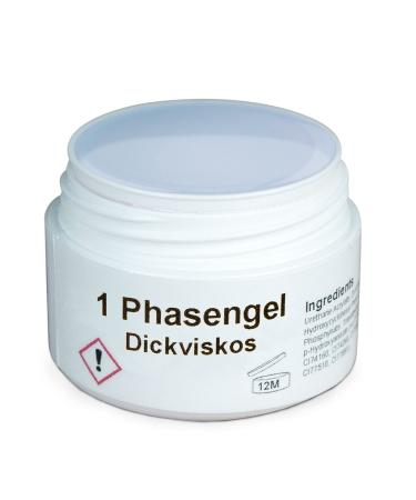 GS-NAILS DICHPOSES 1-phases Gel-UV nail gel for nail art & nail design-3-in-1 adhesive gel assembly gel sealing gel-cover gel-15 ml