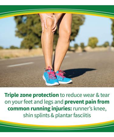 Dr. Scholl's Running Insoles for Men 10.5-14 | Shock Reduction & Injury Prevention - Buy Online on GoSupps.com