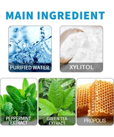 Jelly Cup Mouthwash - Mint Cool Alcohol-Free Portable Oral Care for Bad Breath - Travel-Friendly Mini Mund Water - Buy Online on GoSupps.com