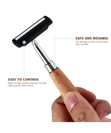 Reusable Bamboo Safety Razor for Men & Women - Eco-Friendly 4-Piece Shaving Set - Buy Online on GoSupps.com