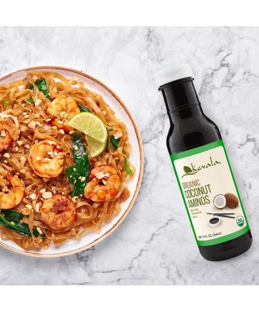 Kevala Organic Coconut Aminos 35 fl. oz. - Natural Soy Sauce Alternative - Buy Online on GoSupps.com