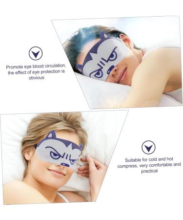 Fomiyes 3-Piece Eye Mask Set - Migraine Relief & Sleep Aid - Hot Compress Eyebinde for Comfortable Nights - Buy Online on GoSupps.com