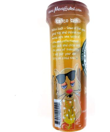 Meowijuana Kalico Kush - Large Bottle - Valerian Root and Catnip Blend - Buy Online on GoSupps.com