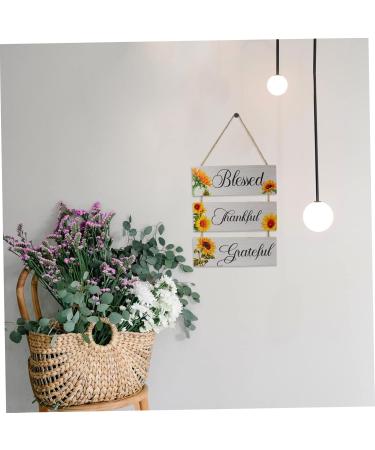 ABOOFAN Sunflower Wood Listing Ornament Wall Decorations Sunflower Decor for Bedroom Wooden - Buy Online on GoSupps.com