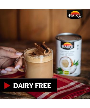 Coconut Milk Haiku Premium Asian Cuisine Great Tasting Add to Your Favourite Dish Dairy Free Gluten Free 398ml 398 ml (Pack of 1) - Buy Online on GoSupps.com