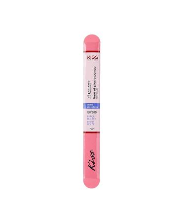 Kiss File Set 180/600 Grit - Pack of 12 | All Purpose & Smoother for Nails - Buy Online on GoSupps.com