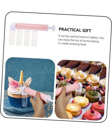 VINTORKY 1 Set Cake Duster Decor Desserts Glitter Sprayer Cupcake Coloring Spray Hand Sprayer Pink Plastic Pp Pink 25X11.6X3.8CM - Buy Online on GoSupps.com