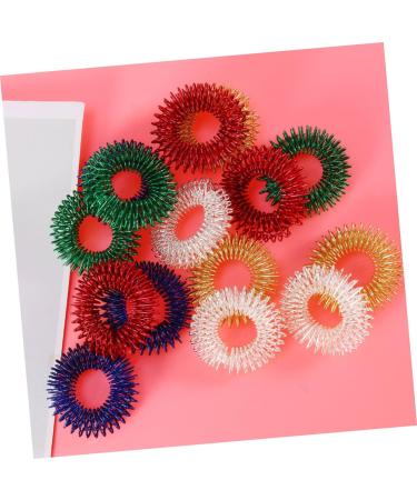 Healeved Mini Spiky Finger Toys for Kids | Classroom Rewards & Acupressure Rings for Relaxation | 15-Pack - Buy Online on GoSupps.com