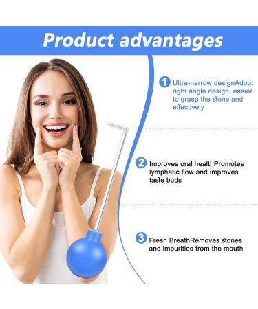 Buy Mhduyeg Tonsillenstein - Effective Almond Stones Cupping Glass for Fresh Breath & Tonsil Stone Removal - Buy Online on GoSupps.com