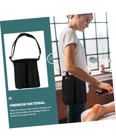 Angoily Adjustable Masseur Bunkbag with Bottle Pocket - Essential Oil & Lotion Storage Hip Bag for Massage Salons - Buy Online on GoSupps.com